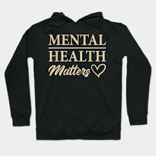 Mental Health Matters Funny Mental Health Awareness TShirt Hoodie